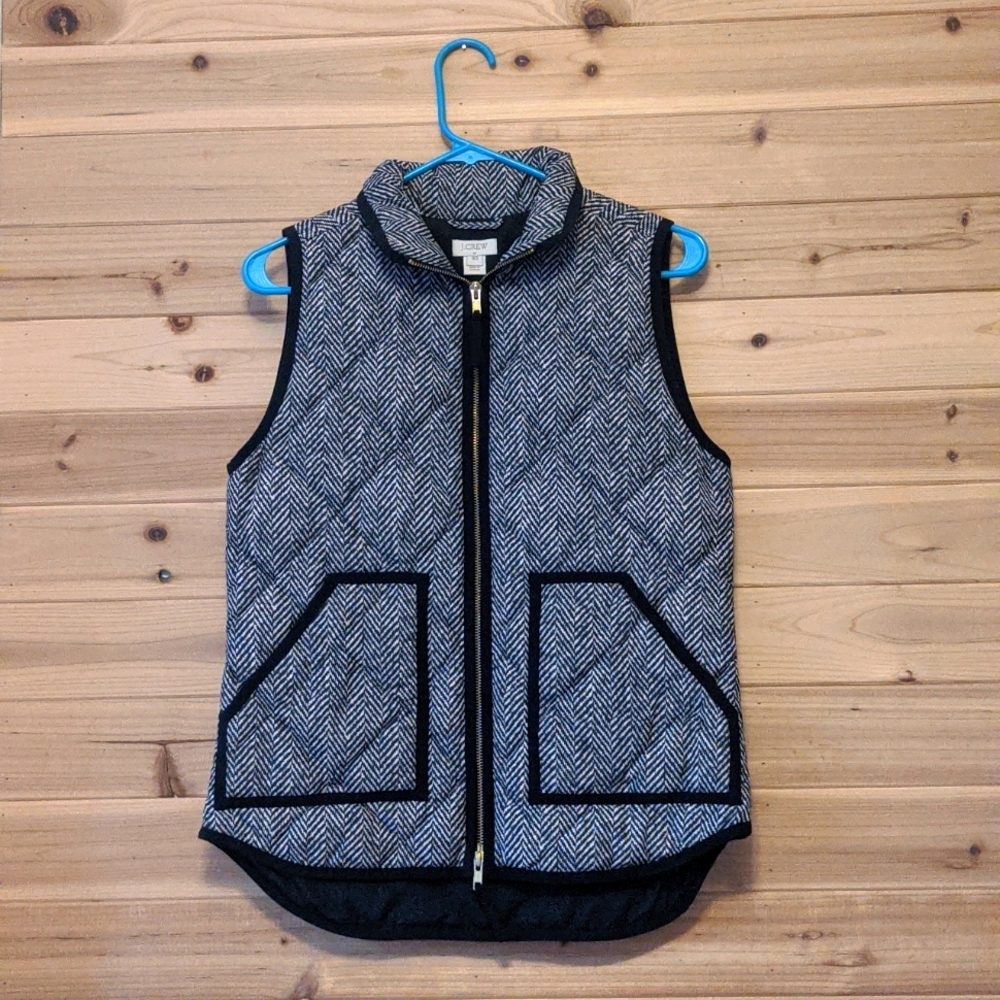 JCrew puff vest